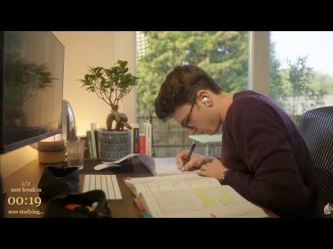4 Hour Study With Me No Music Deep Work One Break Youtube