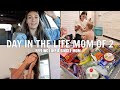 A full day in the life! Mom of 2 daily routine– groceries, school, meals, bedtime!