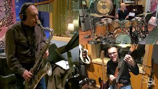 Steve Smith & Vital Information - Recording "One Down, One Up" in the Studio
