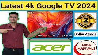 Acer 4K Smart Google Tv (43 inches) 2024🎁💥💥💥#AR43GT2851UDFL #4ktv#4ksmarttv#googletv #acertv#tv