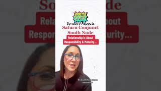 Astrology Compatibility - Saturn Conjunct South Node Relationship Synastry #astrologyjane
