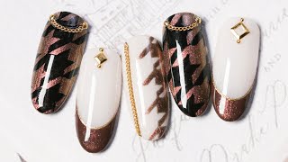 【預覽】Nail Labo｜金屬千鳥格 ｜專業美甲｜沙龍應用｜NLT教學部｜教學