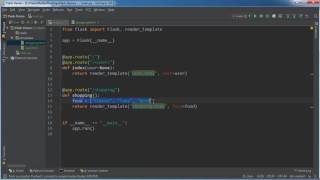 Flask Web Development with Python Tutorial 7 Passing Objects into Templates