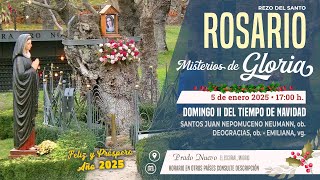 SANTO ROSARIO MEDITADO de hoy Domingo (Misterios Gloriosos) en DIRECTO desde PRADO NUEVO a las 17 h.