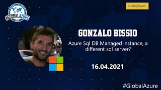 Gonzalo Bissio: Azure Sql DB Managed instance, a different sql server?