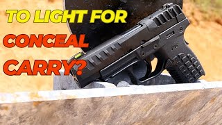 The Lightest 9mm Carry Gun On The Planet!