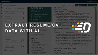 Extract Resume Data into Excel Automatically with AI | Fields + Tables