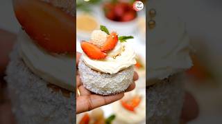 न तामझाम न होना फेल सिर्फ 3 चीज़ो से 2 मिनट में COCONUT Biscuit Cake Recipe #shorts #shortsvideo