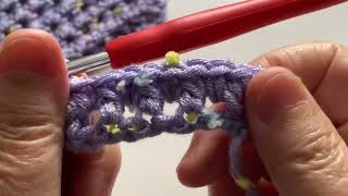 Easy crochet stitch #132