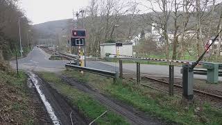 Eisebunn Kräizgang/Spoorwegovergang/Bahnübergang Kautenbach Luxembourg 21.3.2024