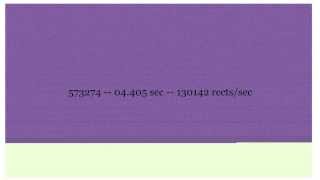 2D-Packing 1 Million Rectangles