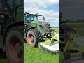 FENDT 933 Vario Tractor Mowing Hay #bigtractorpower #fendt #tractor #agco #automobile