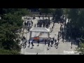 greece protests turn violent during general strike