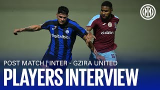 INTER 6-1 GZIRA | BELLANOVA, CALHANOGLU AND CURATOLO INTERVIEWS 🎙️⚫🔵