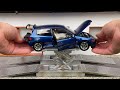 1:18 Honda Civic SiR-II (EG6) 1995 with scissor lift, Cobalt blue pearl - LCD-Models [Unboxing]