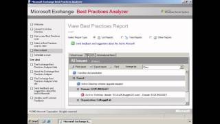 The Exchange Best Practices Analyzer: Exchange 2007 Readiness Check