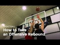 Catching an Offensive Rebounder | Basketball