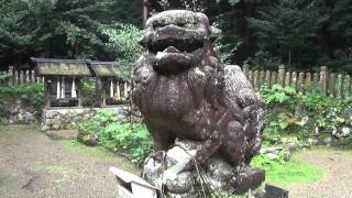 30秒の心象風景5581・大正の狛犬～瀧尾神社～