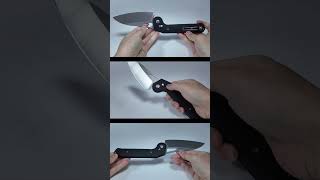 Stainless steel super sharp pocket folding knife for kitchen cooking, camping travel, portable.