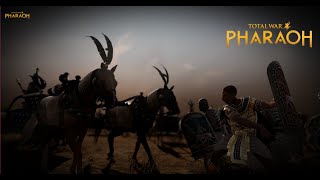 Total War: PHARAOH Dynasties - INSANE FLANKING MANEUVER WITH CHARIOTS - 1v1 Campaign Battle