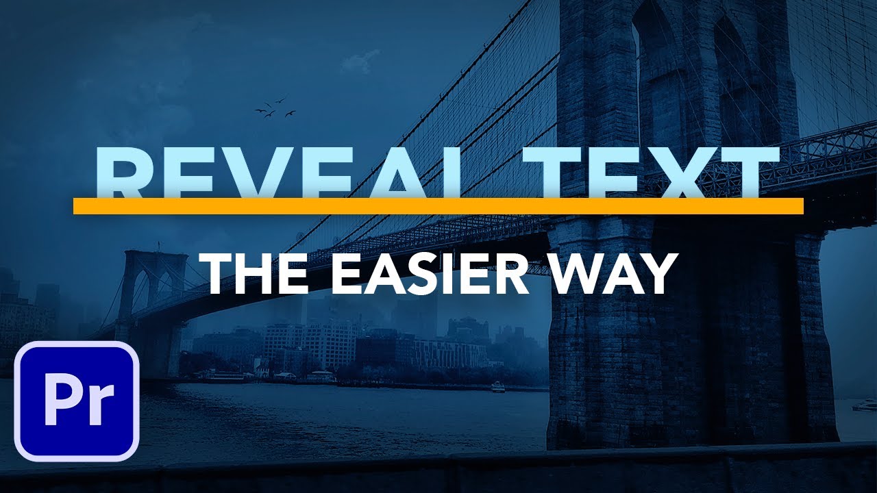 Text Animate In Adobe Premiere Pro Youtube