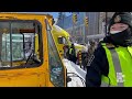 police move in on ottawa truck protest make arrests