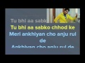 pani da rang vicky donor karaoke with lyrics and video