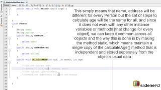 #45 Java Static Methods Example Java Tutorial For Beginners HD 1080p