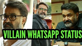 Villain Whatsapp Status | Pre-release | Mohanlal, Vishal, Hansika, Manju Warrier