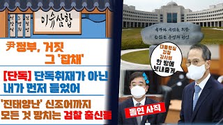 1027(목) 尹정부, 거짓 그 '잡채' / [단독] 단독취재가 아닌 내가 먼저 들었어 / '진태양난' 신조어까지모든 것 망치는 검찰 출신들_노영희의 뉴스인사이다[이슈삼합]