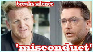 Gordon Ramsay breaks silence after Gino D'Acampo faces 'misconduct' allegations