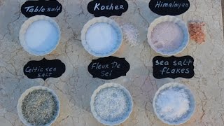Everything You Need To Know About Salt! 6 Different Types Of Salt.