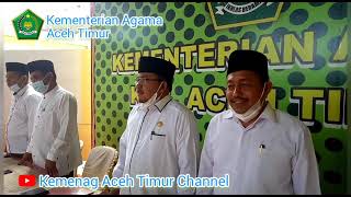 Kemenag Aceh Timur Kembali Lantik Dua Orang Pejabat