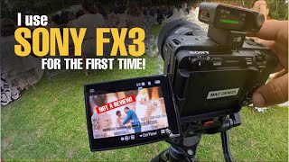 Experience The Sony FX3 for the very first time!