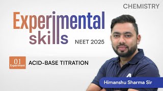 Live 🔴 Chemistry Experiments for NEET 2025 | Acid-Base Titration | @ALLENNEET​