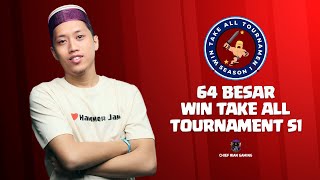 (HARD MODE) HARI-1 64 BESAR WIN TAKE ALL TOURNAMENT S1 | CLASH OF CLANS