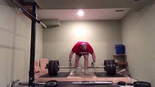 TrapBar Deadlift | 670 lbs / 305 kg (no belt), paused atg squat 315 lbs