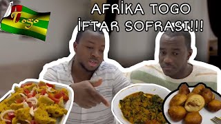 Afrika ( TOGO ) iftar sofrası