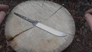 Trucco 2 rasp - coltello da vecchia lima bellissimo - blade knife trick