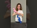 how to make a spiral 🌀 balloon spiral balloon twisting tutorial