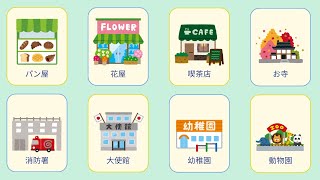 🗺️Common places in Japanese | 日本語場所