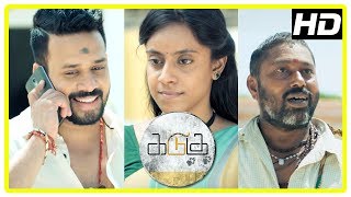 Kadugu Movie Scenes | Minister to stay at Bharath's home | Rajakumaran and Radhika plan to meet