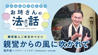 お坊さんの法話2023年3月28日「親鸞からの風に吹かれて」