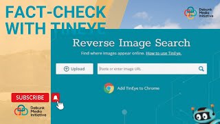 Tutorial- Using The Tineye Reverse Image Search Engine #debunkmediainitiative