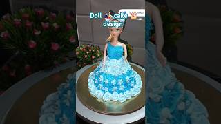 Doll 🎎 cake 🎂 design #doll #cake #design