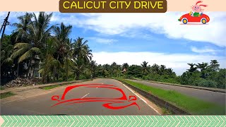 Calicut City Drive by Car | Road Journey | Travel Vlog |Road View |Virtual Road Tour |Club Crafteria