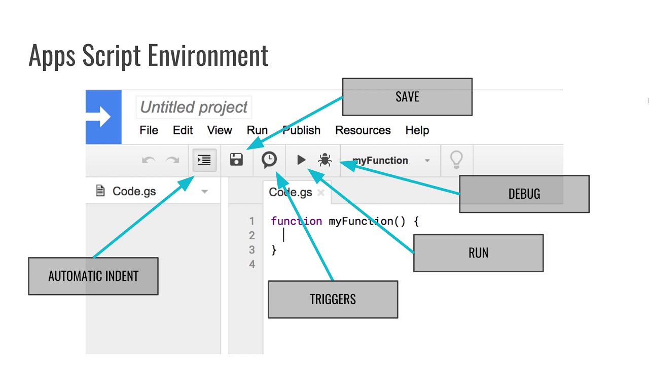 Script Editor: Introduction To Programming With Google Sheets 07-A ...