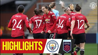 Highlights | Manchester United Women 2-2 Manchester City | FA Women's Super League