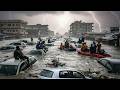 Chaos in Ghana's capital! Massive floods hit Accra! People trapped! Traffic, businesses paralyzed!
