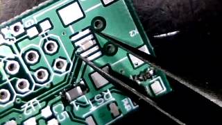 SMD soldering exercises #1, getting started